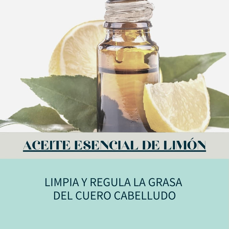 Aceite esencial de limón para un pelo sano y brillante