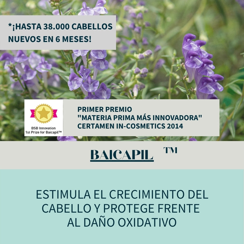 Baicapil, combate la caída del cabello de forma visible.