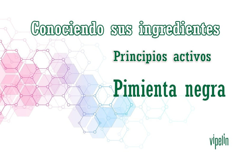 La pimienta negra para la caída del pelo.