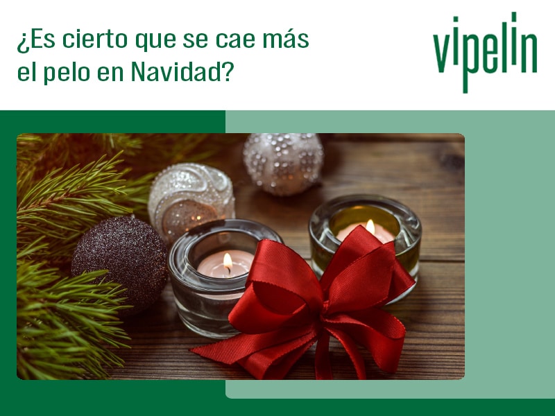 ¿Se cae más el pelo en Navidad?