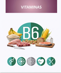 vitamina B6 presente en la formulación de vipelín woman gold.