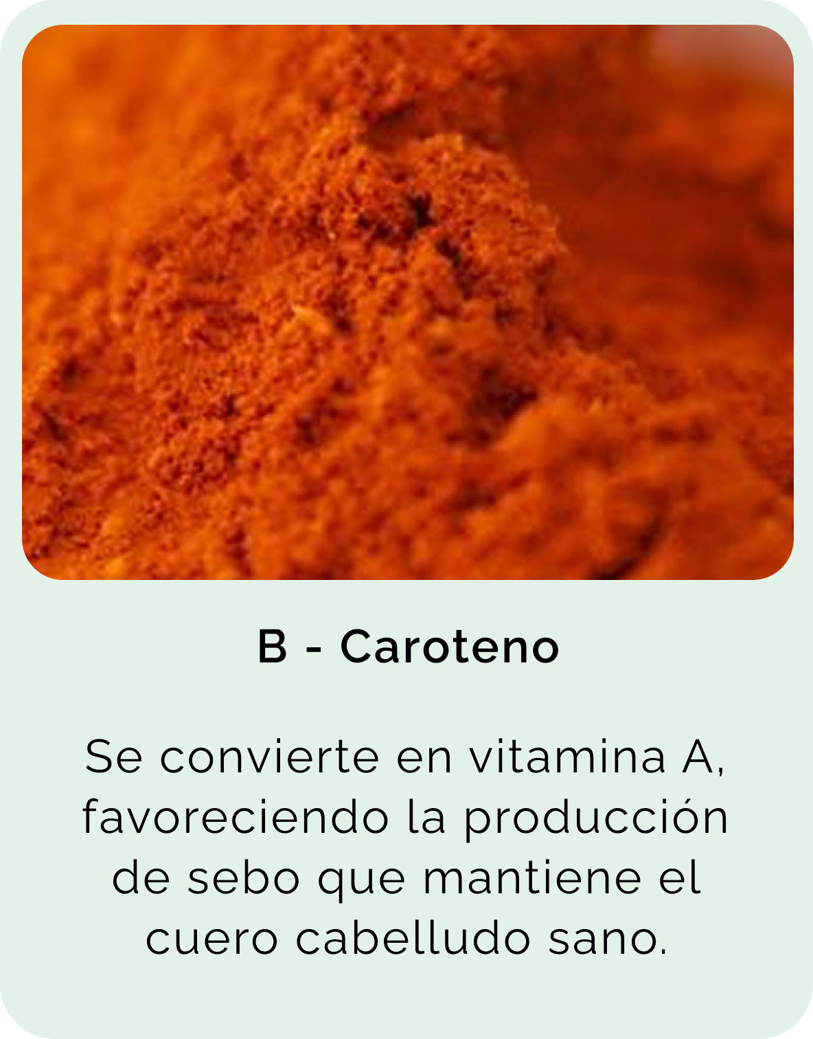 B - Caroteno