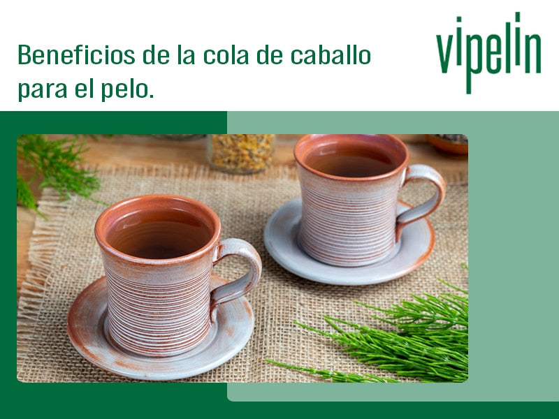 La cola de caballo tiene propiedades excelentes para el pelo