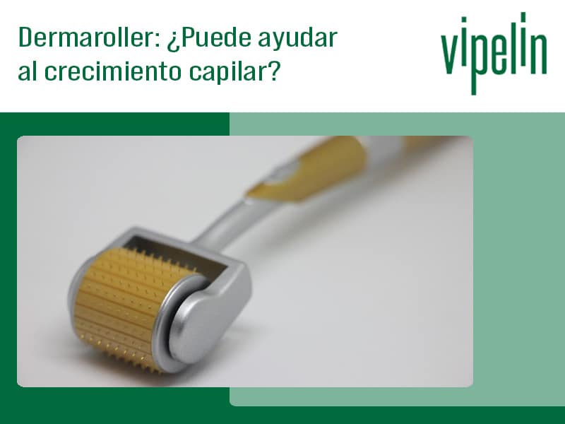 Dermaroller para ayudar a mejorar la circulación sanguinea del cabello