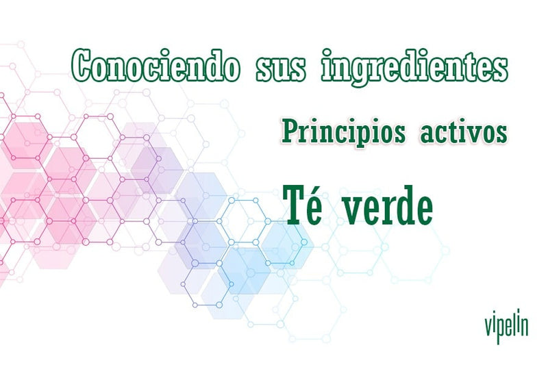 Vipelín incluye té verde para ayudar a evitar la caída del cabello.