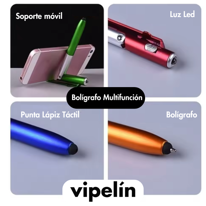 Bolígrafo Vipelín de regalo a nuevos clientes de los productos capilares Vipelín. 