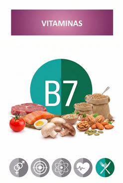 vitamina B7, presente en la formulación de vipelín woman gold.