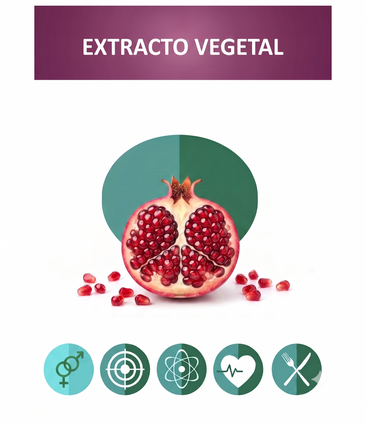 Extracto de granada presente en la formulación de vipelín woman gold.