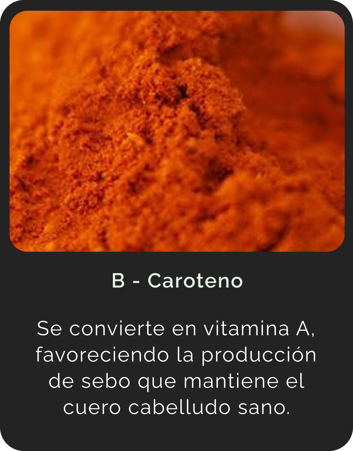 B - Caroteno