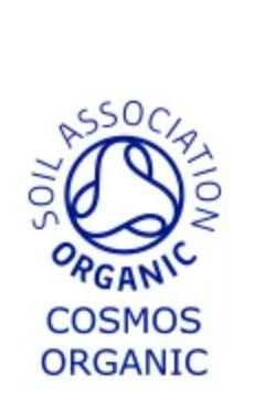 Logo certificación COSMOS Soil Association
