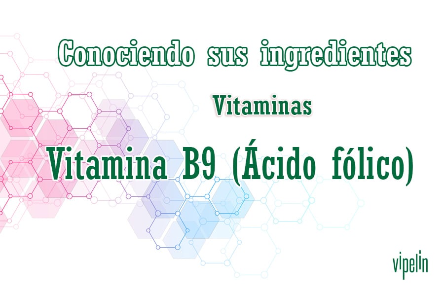 Propiedades del ácido fólico o vitamina B9 para el pelo