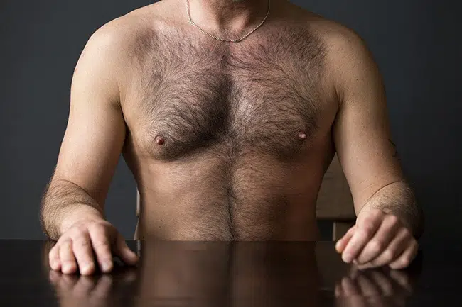 Hombres peludos más sanos