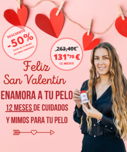 Pack 12 meses Vipelin Woman VITAMINAS PARA EL PELO Y CRECIMIENTO CAPILAR MUJER San Valentin
