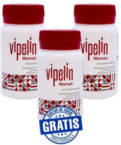 Vitaminas de pelo para mujer Vipelin Woman 3 meses
