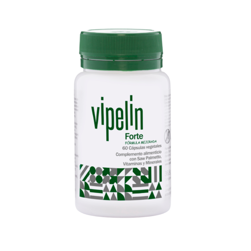 Vitaminas de pelo Vipelin Forte para hombre hechas en España