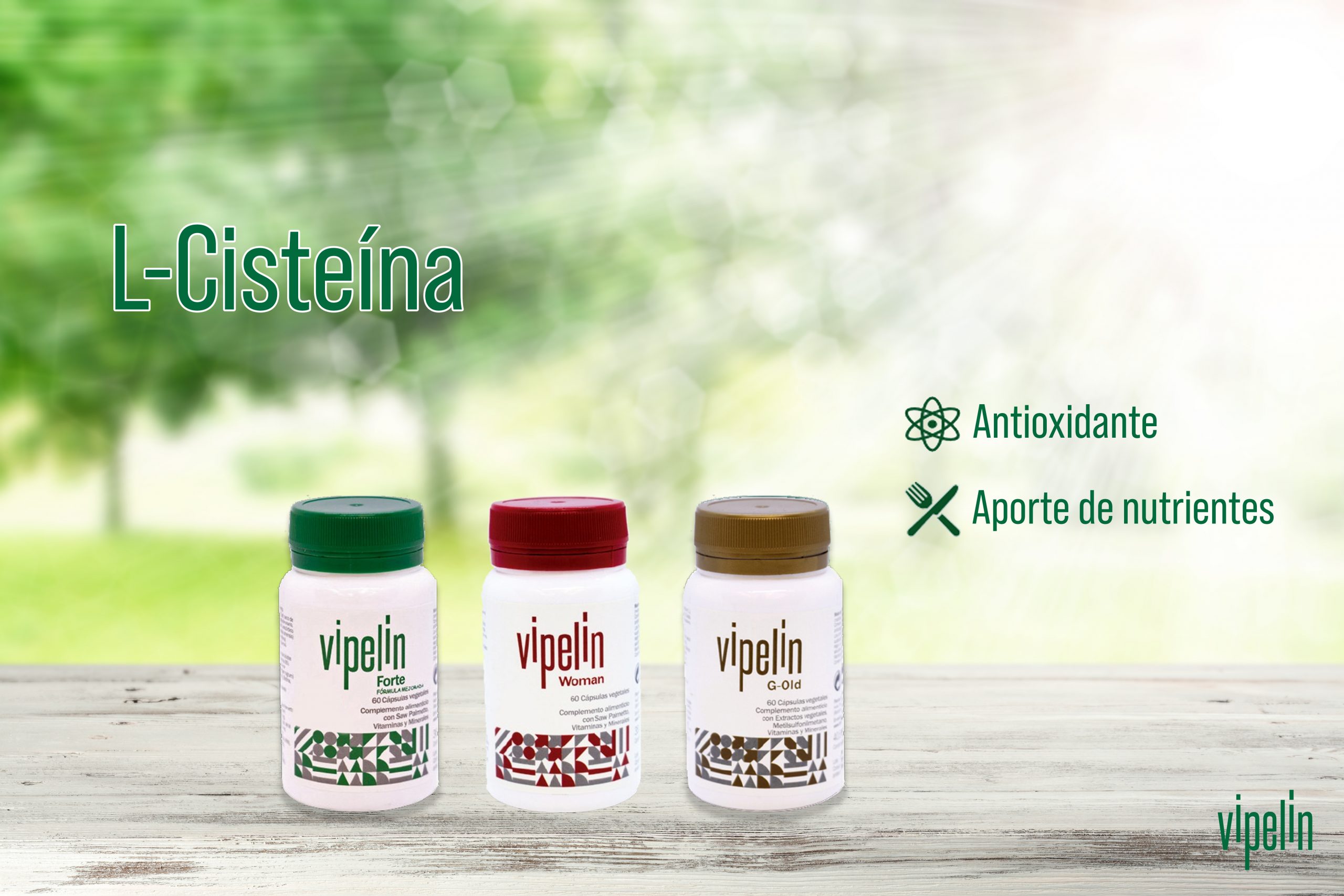 Propiedades de la L-Cisteína para la caída del cabello. Ingredientes de Vipelín.
