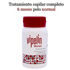 Tratamiento vitaminas Vipelín Woman 6 meses con champú y aceite
