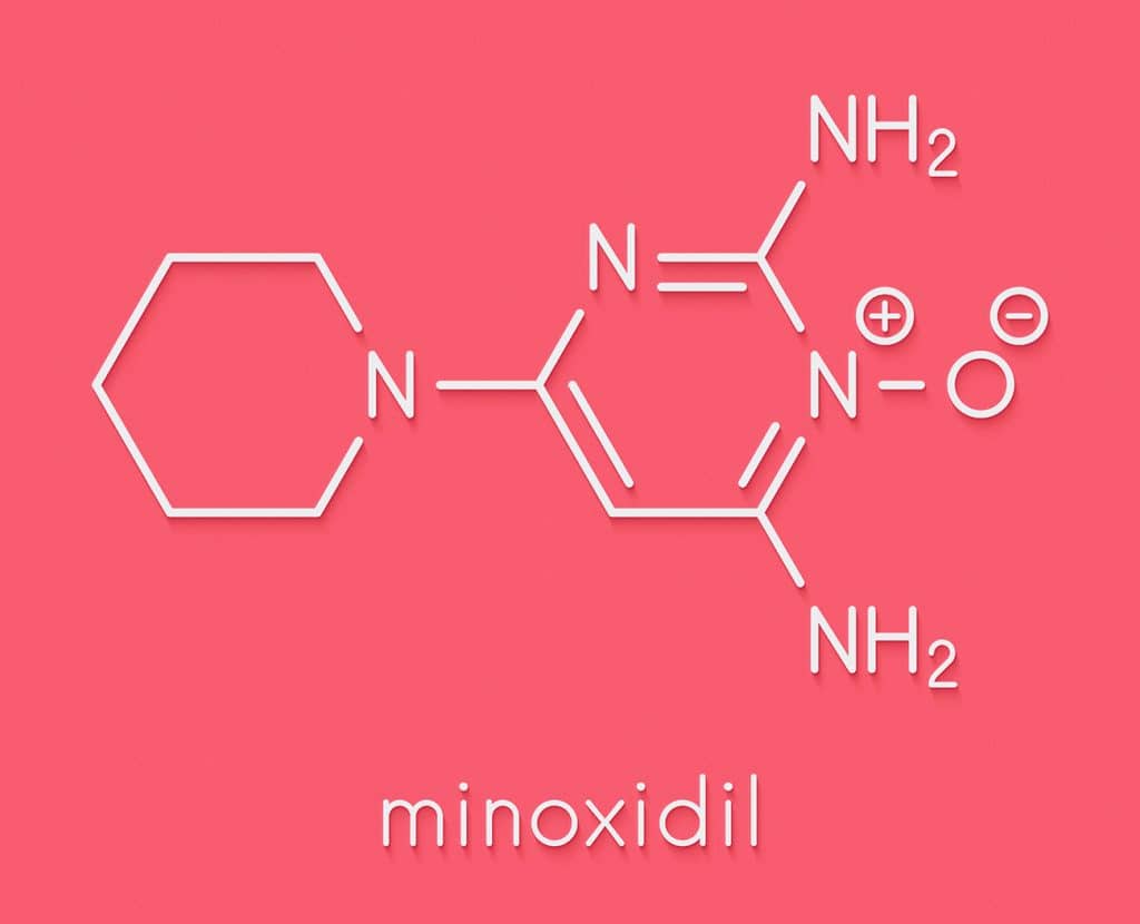 Minoxidil es compatible con Vipelin
