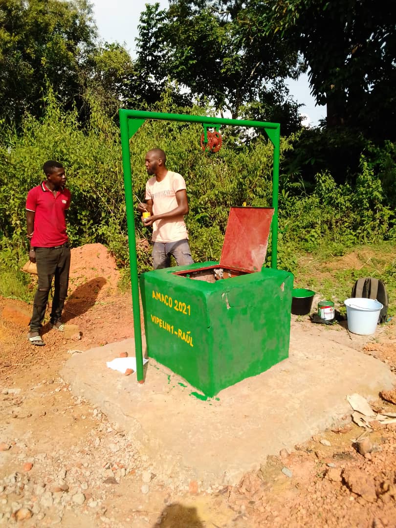Compromiso con el agua Vipelín pozos para ayudar a los más pobres