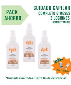 Pack Vipelin Locion 3 botes con aplicador