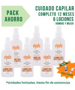 Pack Vipelin Locion 6 botes con aplicador